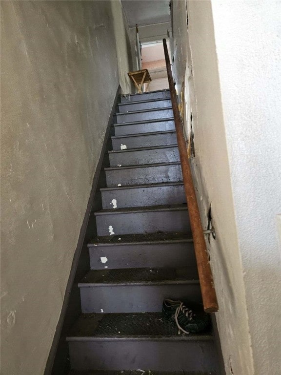 view of staircase