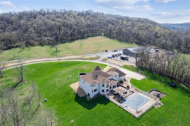 221 Pitgas Rd, Clarksville, PA 15322 - drone / aerial view featuring a view of trees