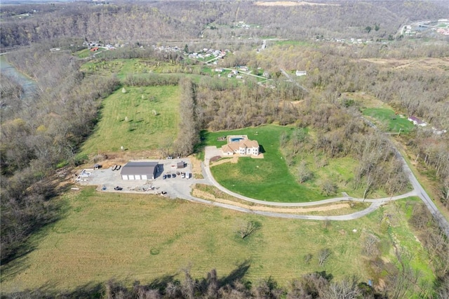 221 Pitgas Rd, Clarksville, PA 15322 - drone / aerial view
