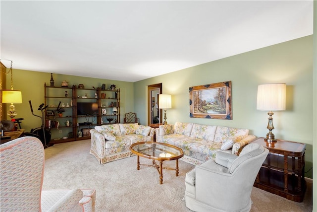 1805 Educational Dr, White Oak, PA 15131 - living area with carpet floors
