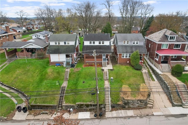 3032 Churchview Ave, Brentwood, PA 15227 - drone / aerial view featuring a residential view