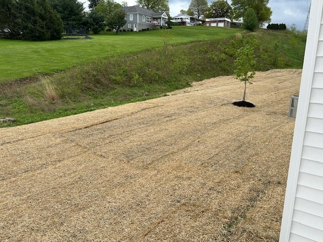 view of yard with a residential view