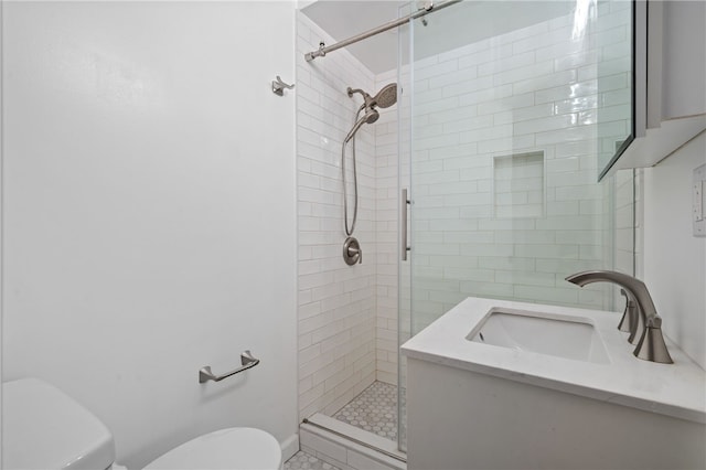 6429 Bartlett St, Squirrel Hill, PA 15217 - full bath with toilet, a sink, and a shower stall