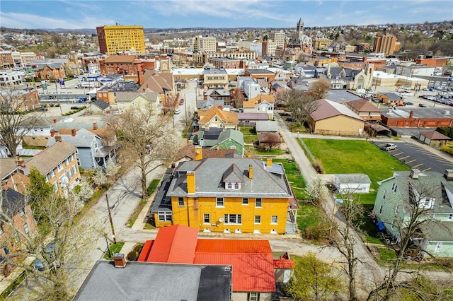 43-45 Union St, Uniontown, PA 15401 - drone / aerial view featuring a view of city