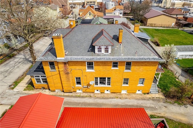 43-45 Union St, Uniontown, PA 15401 - drone / aerial view featuring a residential view