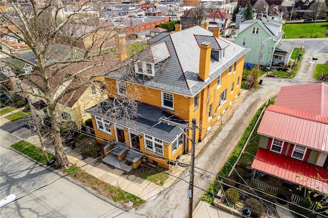 43-45 Union St, Uniontown, PA 15401 - drone / aerial view featuring a residential view