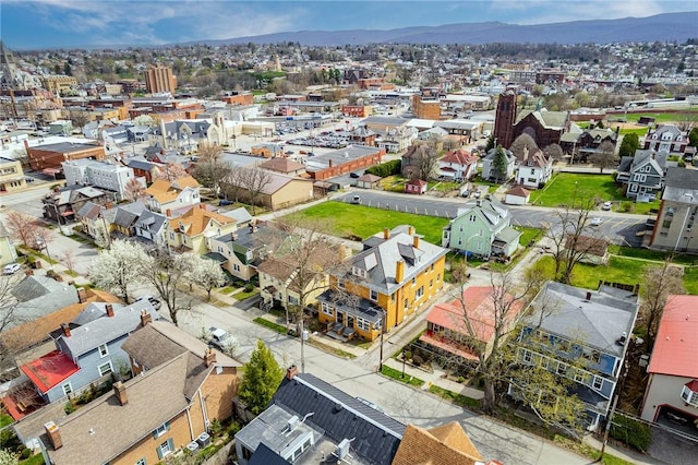 43-45 Union St, Uniontown, PA 15401 - birds eye view of property with a mountain view