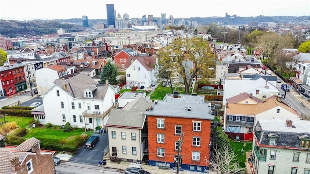 1415 Lager St, Troy Hill, PA 15212 - bird's eye view with a view of city