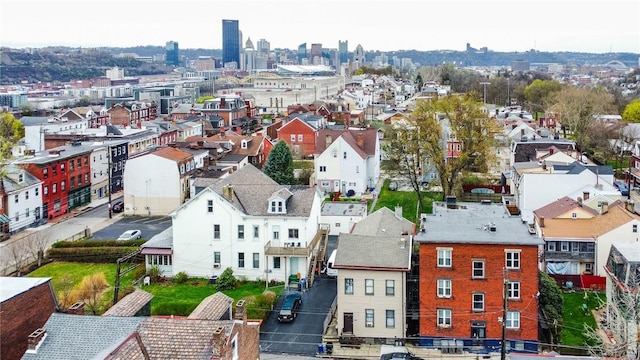 1415 Lager St, Troy Hill, PA 15212 - aerial view featuring a city view