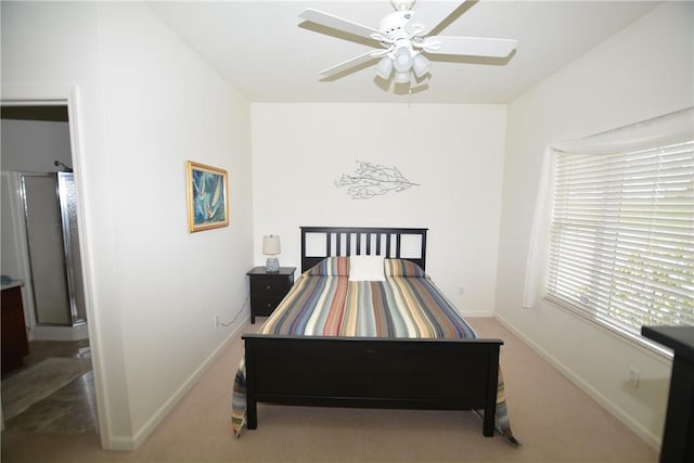 513 Madison Blvd, New Sewickley Twp, PA 15042 - carpeted bedroom with baseboards and ceiling fan