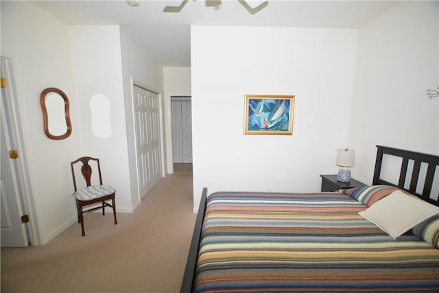 513 Madison Blvd, New Sewickley Twp, PA 15042 - carpeted bedroom with baseboards and ceiling fan