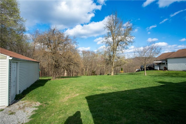429 Big Knob Rd, New Sewickley Twp, PA 15074 - view of yard featuring an outbuilding