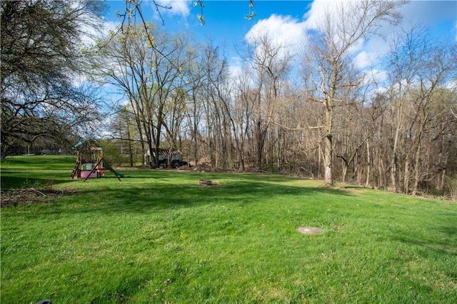 429 Big Knob Rd, New Sewickley Twp, PA 15074 - view of yard featuring a playground