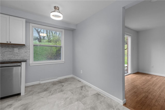 1226 Lamson Cir, Upper St Clair, PA 15241 - unfurnished dining area with visible vents and baseboards