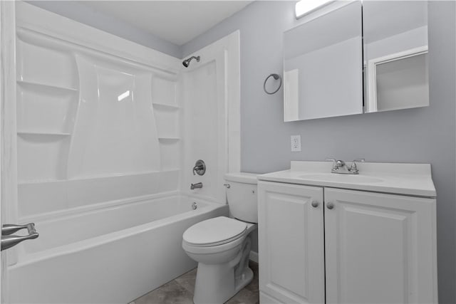 1226 Lamson Cir, Upper St Clair, PA 15241 - full bath with toilet, vanity, and shower / bathing tub combination