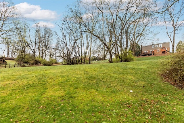 1226 Lamson Cir, Upper St Clair, PA 15241 - view of yard featuring fence