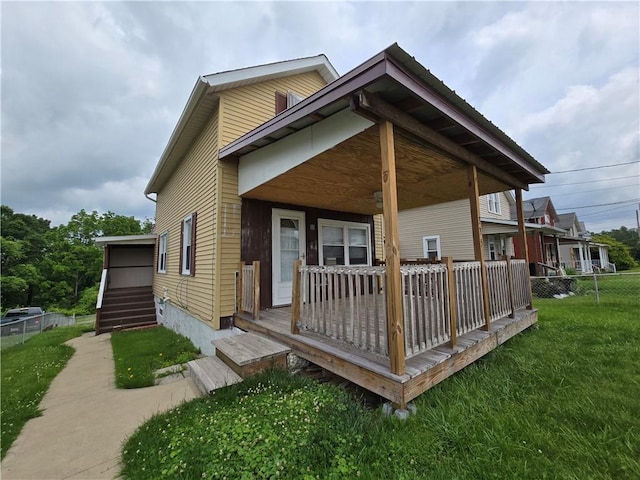 335 Main St, Centerville, PA 15358 - view of side of property featuring a porch