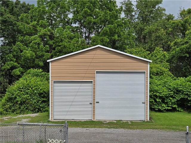 335 Main St, Centerville, PA 15358 - view of detached garage