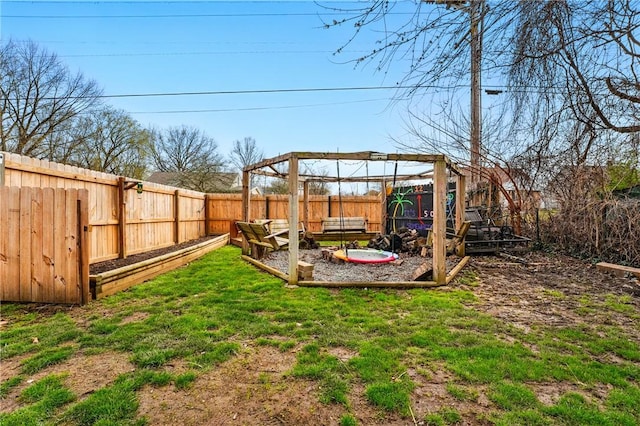 856 Spencer Ave, Sharon, PA 16146 - view of yard with a garden and a fenced backyard