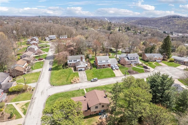5000 Holly Ct, Murrysville, PA 15668 - birds eye view of property featuring a residential view