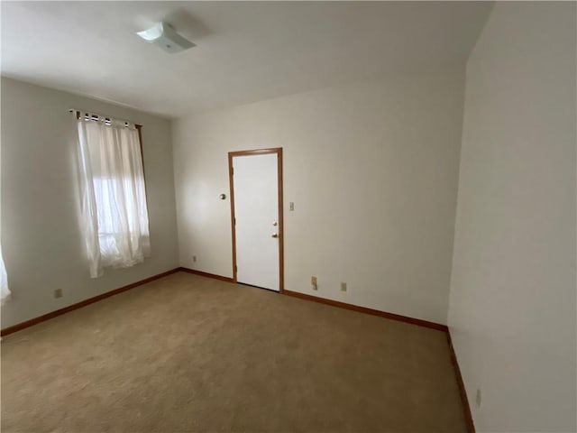 2410 Jane St, South Side, PA 15203 - spare room with light carpet and baseboards
