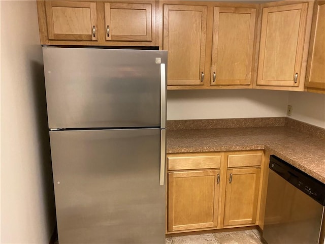 2410 Jane St, South Side, PA 15203 - kitchen featuring dark countertops and appliances with stainless steel finishes