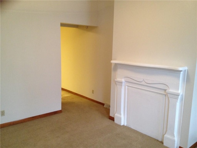 2410 Jane St, South Side, PA 15203 - interior space featuring baseboards and light colored carpet