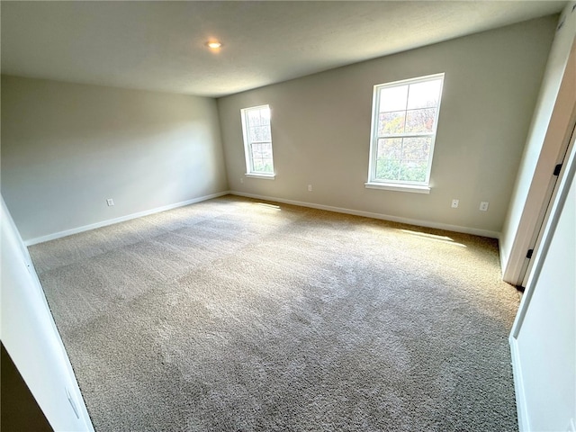 406 Barons Ct, Peters Twp, PA 15367 - carpeted spare room featuring baseboards