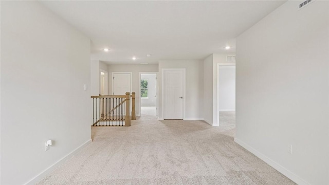 406 Barons Ct, Peters Twp, PA 15367 - spare room with recessed lighting and carpet