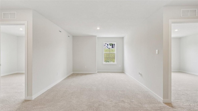 406 Barons Ct, Peters Twp, PA 15367 - carpeted spare room with recessed lighting and baseboards