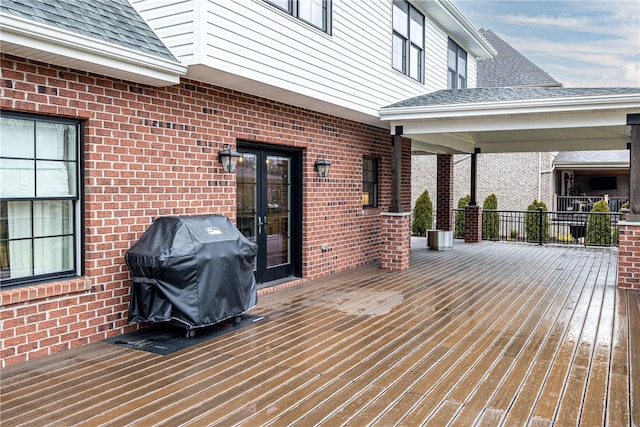 1371 Carnahan Rd, Banksville/Westwood, PA 15220 - wooden deck featuring area for grilling