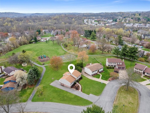 123 Summit Ridge Dr, South Fayette, PA 15017 - birds eye view of property with a residential view