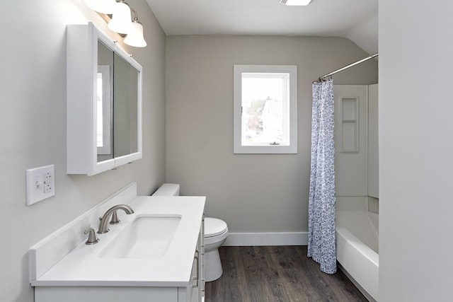 2017 Leishman, Arnold, PA 15068 - full bath with vanity, baseboards, toilet, and wood finished floors