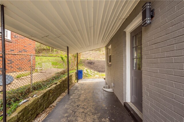 2011 Woodward Ave, Brookline, PA 15226 - view of patio featuring fence