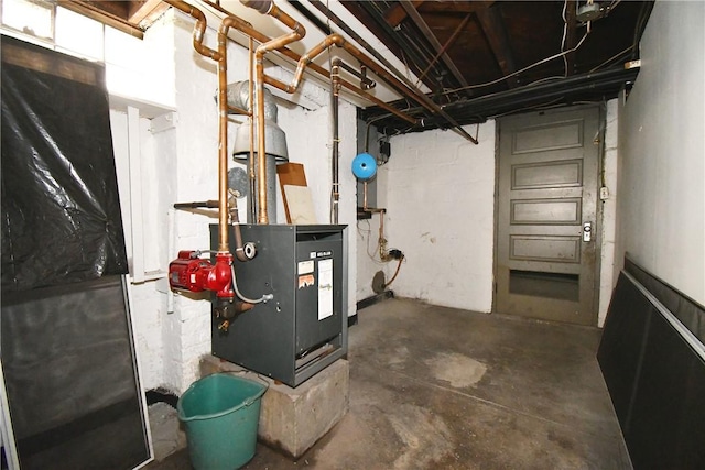2714 Graham Blvd, Wilkinsburg, PA 15235 - utilities featuring a heating unit