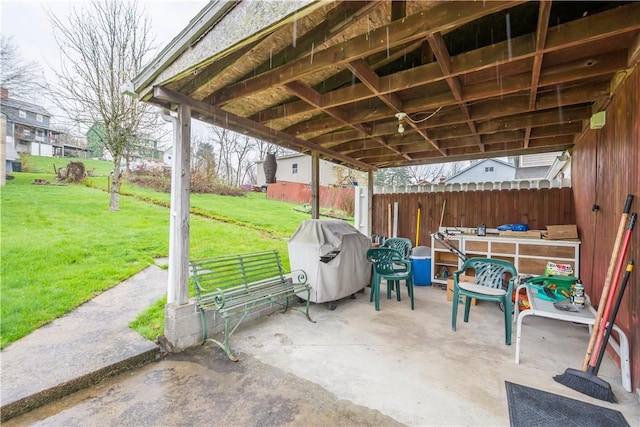 16 Fishpot Rd, Centerville, PA 15368 - view of patio / terrace featuring area for grilling and fence