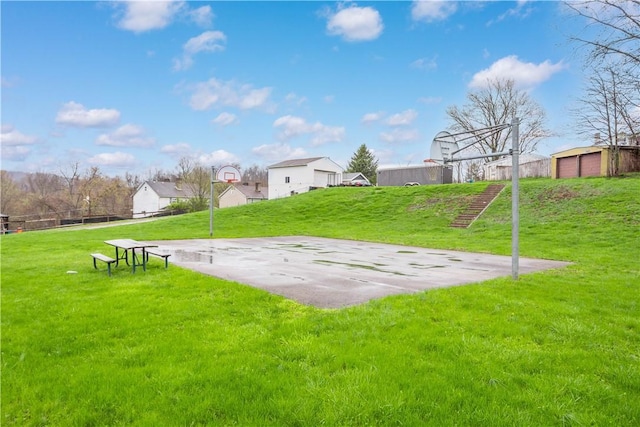 16 Fishpot Rd, Centerville, PA 15368 - view of community featuring a residential view, basketball hoop, and a lawn