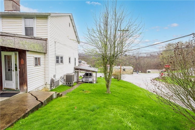 16 Fishpot Rd, Centerville, PA 15368 - view of yard with central AC