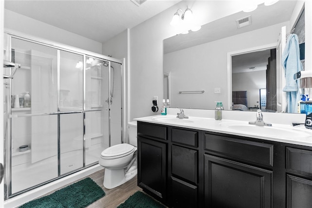 106 Morgan Dr, South Strabane, PA 15301 - ensuite bathroom featuring connected bathroom, a shower stall, and a sink