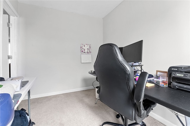 106 Morgan Dr, South Strabane, PA 15301 - home office featuring carpet and baseboards