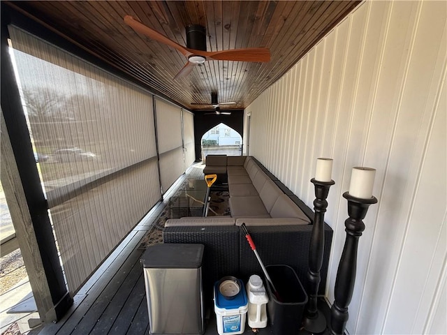 6755 Mcpherson Blvd, Point Breeze, PA 15208 - interior space with ceiling fan