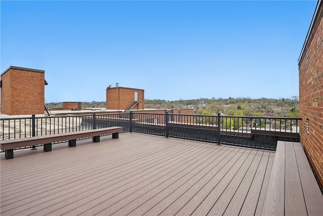 view of deck