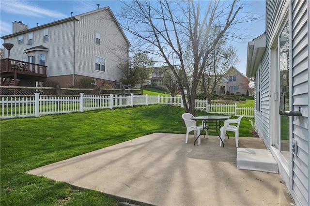 827 Brookfield Dr, Seven Fields Boro, PA 16046 - view of patio with outdoor dining area
