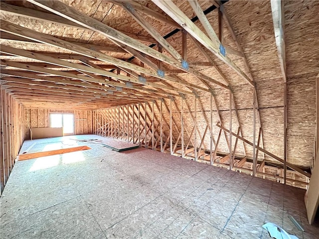 3023 Spring Garden Ave, Neshannock Twp, PA 16105 - view of unfinished attic