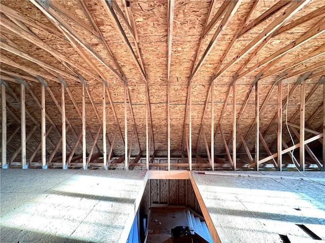 3023 Spring Garden Ave, Neshannock Twp, PA 16105 - view of attic