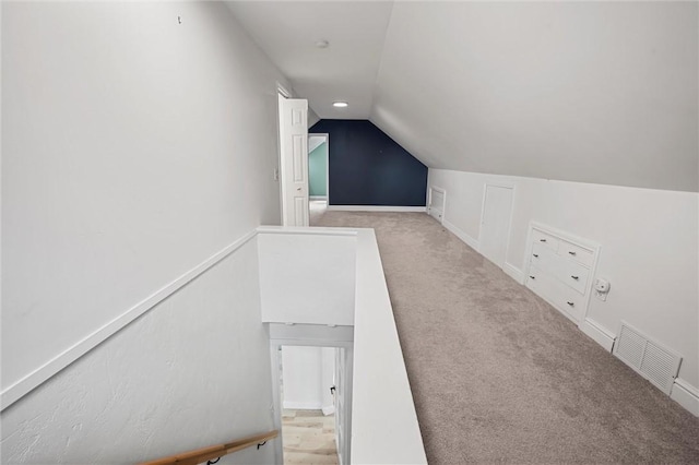 211 Wainwright Ave, Brentwood, PA 15227 - bonus room with lofted ceiling, visible vents, and carpet