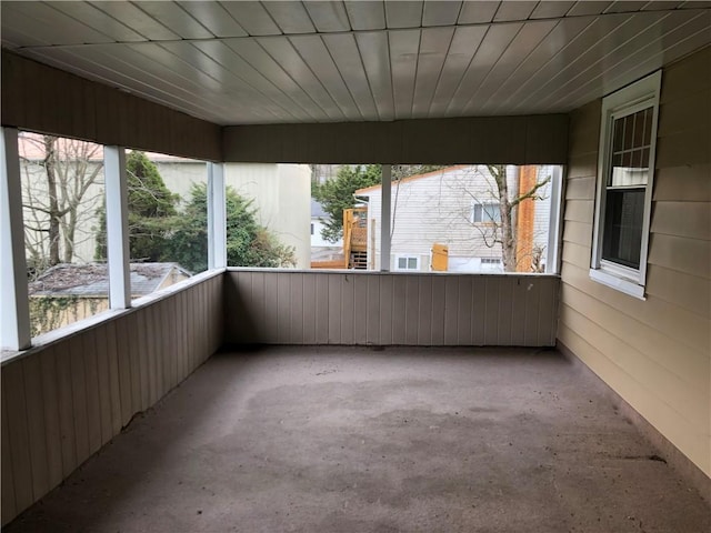 159 Oakville Rd, Chippewa Twp, PA 15010 - unfurnished sunroom with plenty of natural light