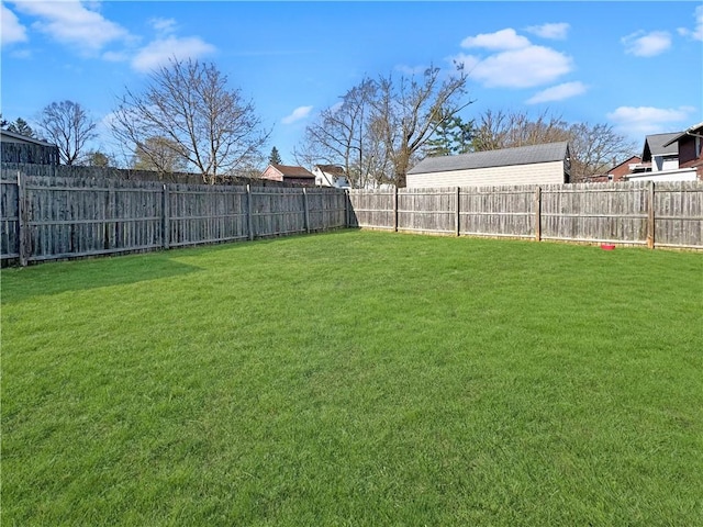 100 Shenango Blvd, Farrell, PA 16121 - view of yard featuring a fenced backyard