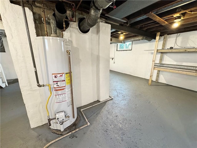 100 Shenango Blvd, Farrell, PA 16121 - basement with gas water heater