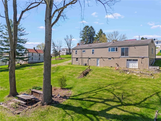 320 Parcell St, Claysville, PA 15323 - view of yard featuring a garage